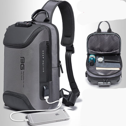 Mini-Tec™ Crossbody Tactical Anti-Theft Bag | USB Port
