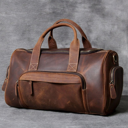 Crossbody Travel Bag | Cow Leather | Mini-Tec™