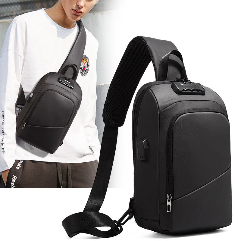 Mini-Tec™ Anti-Theft Travel Shoulder Bag | USB Charging
